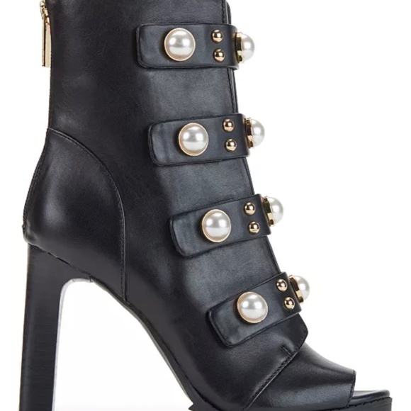 Karl Lagerfeld Paris authentic leather boots 7M - Picture 2 of 3